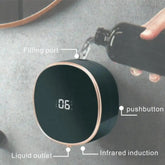 Automatic Induction Hand Sanitizer Machine Home Wall Mounted Foam Machine LED Temperature Display USB Rechargeable